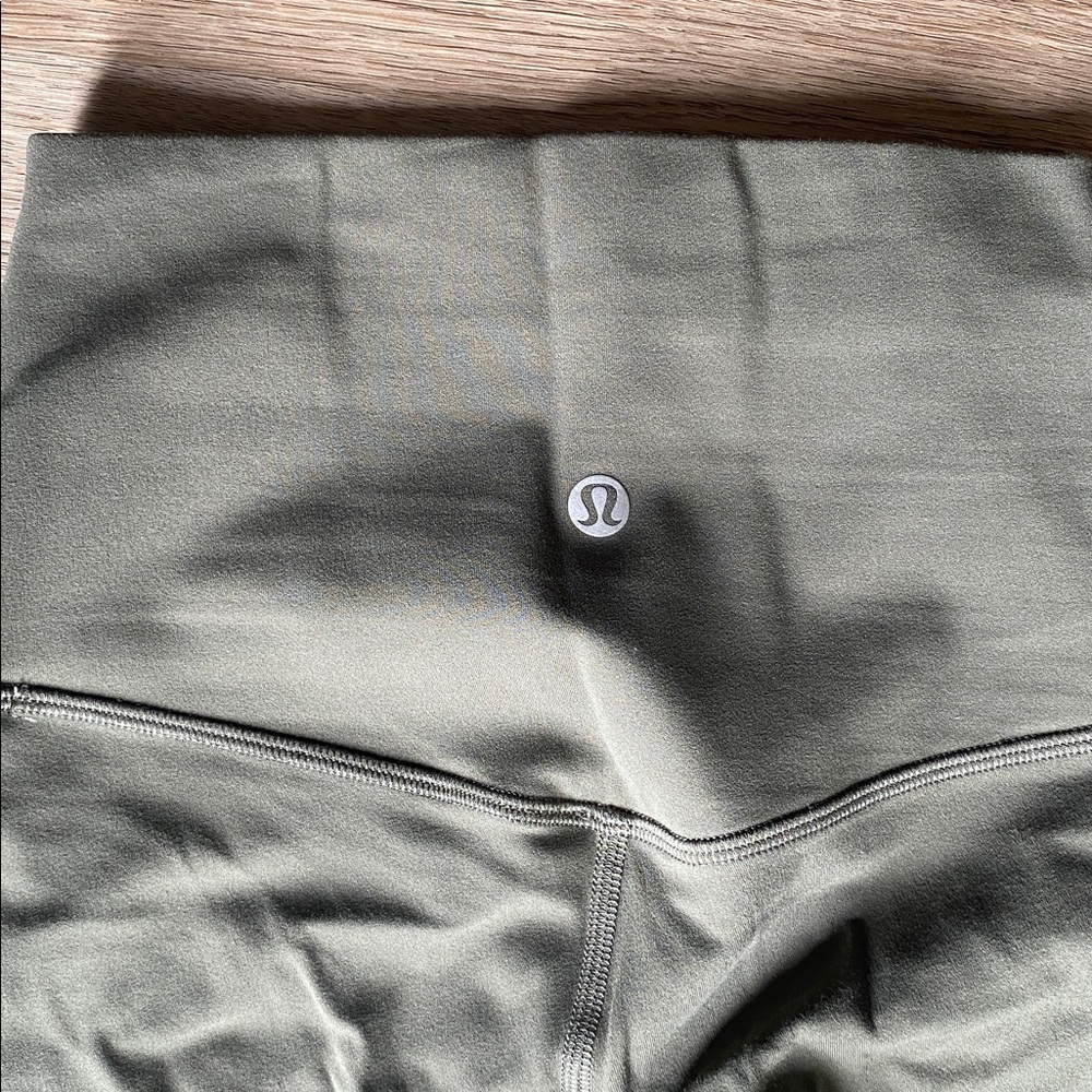 Lululemon Athletica Olive Green Leggings - Picture 3 of 3